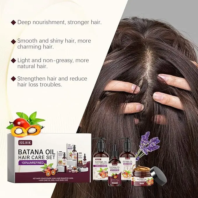 Batana Oil Hair Care Set